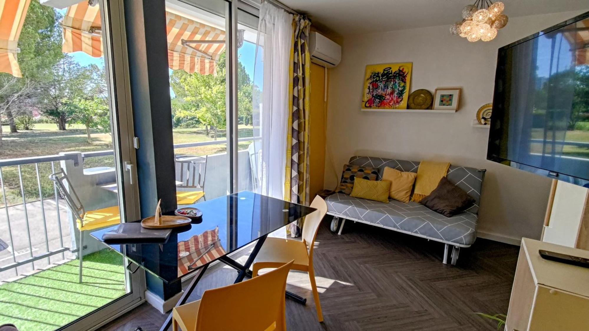 Studio Soleil Et Verdure - Montpellier Celleneuve Exterior foto