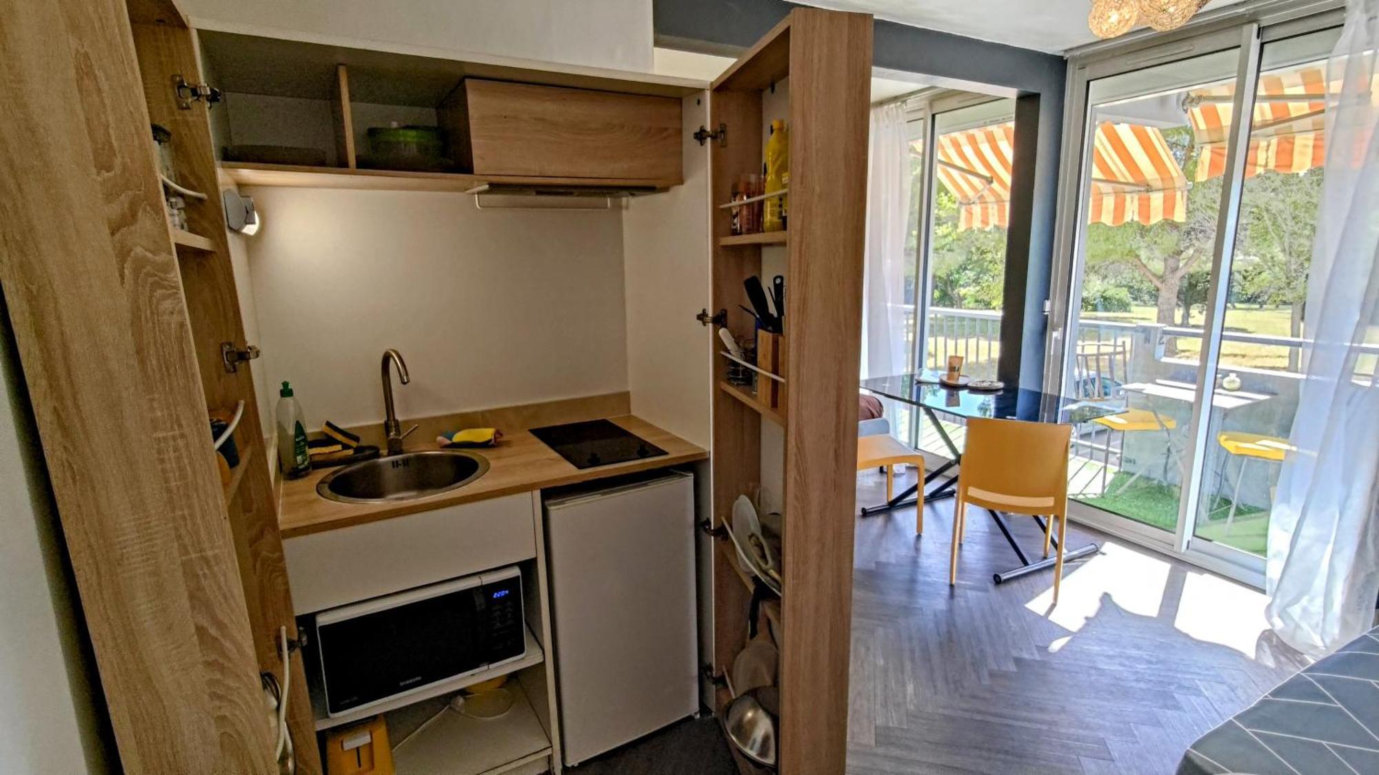 Studio Soleil Et Verdure - Montpellier Celleneuve Exterior foto