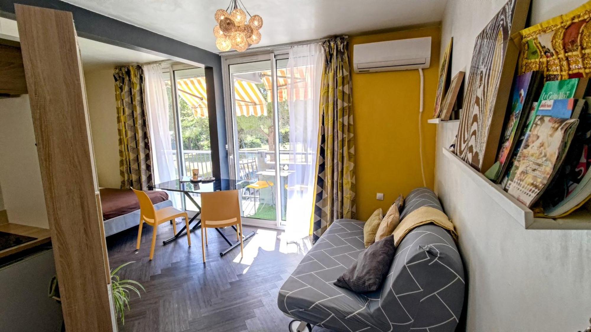 Studio Soleil Et Verdure - Montpellier Celleneuve Exterior foto